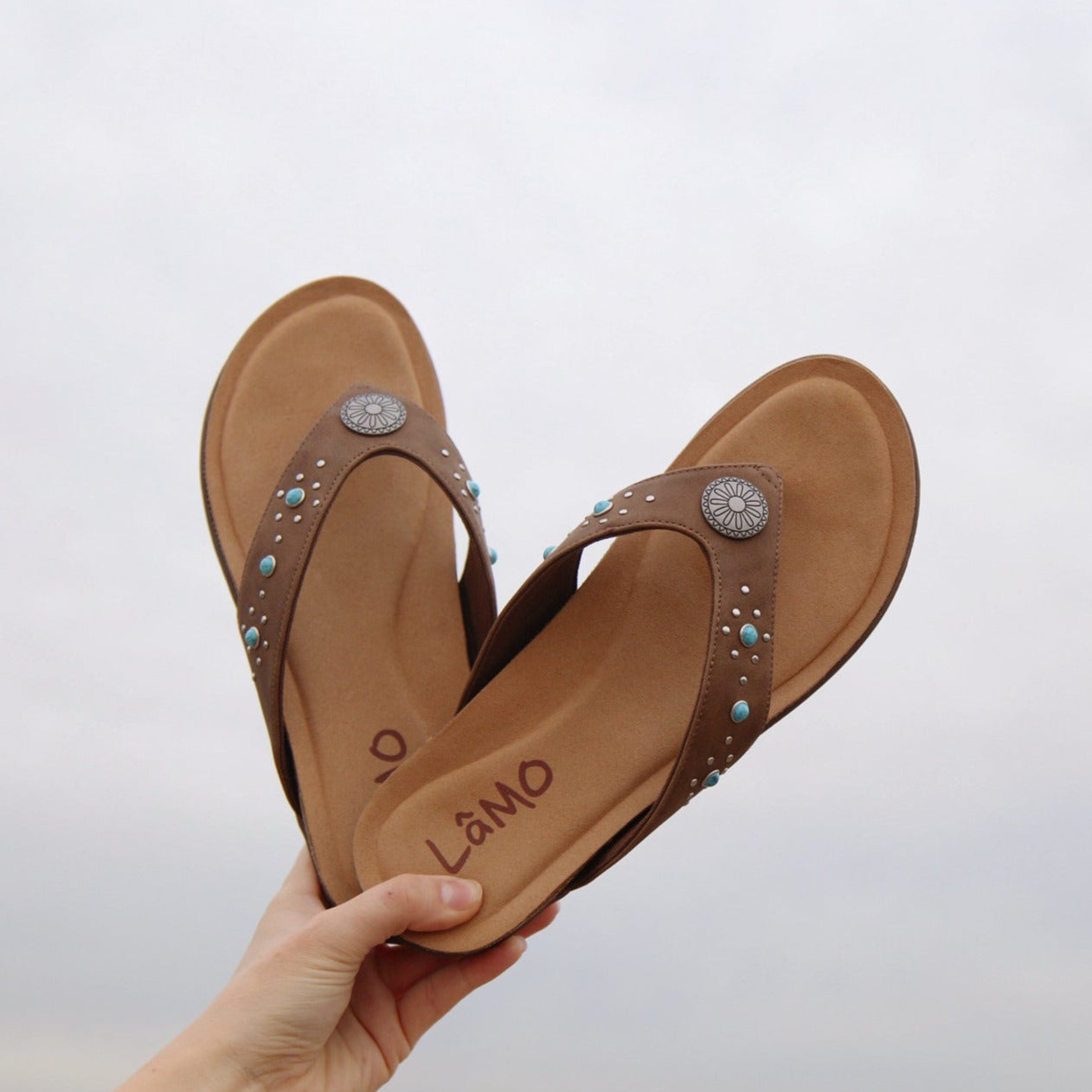 Jovie comfort sandal in brown