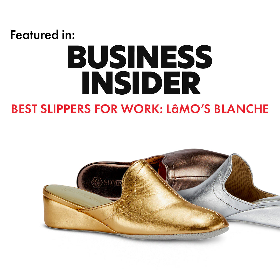 LâMO’s Blanche featured in Business Insider's Best Slippers for Women!