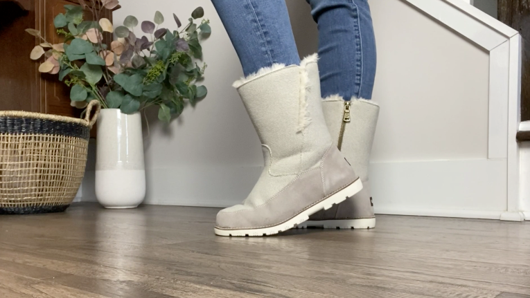 Winter Self Care featuring the Brighton Boot with Bourbon Blonde - Lamo Footwear