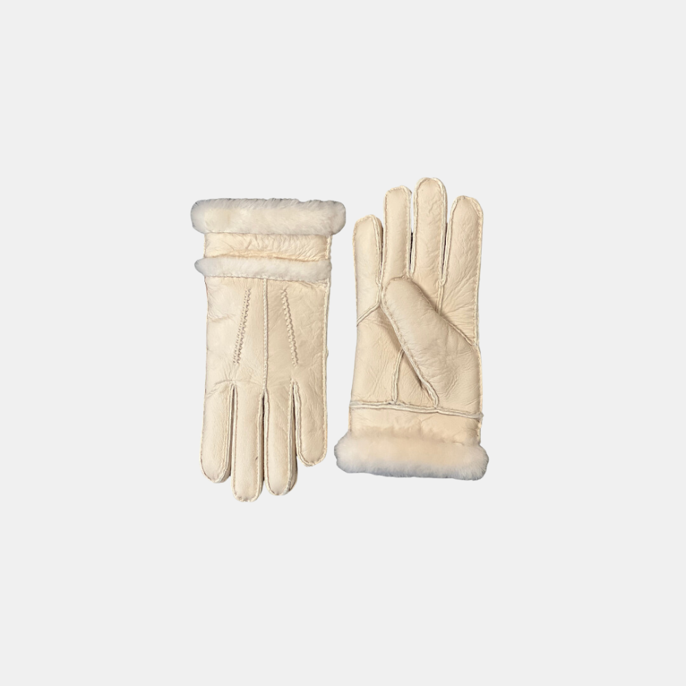 Shearling lined deals gloves for women