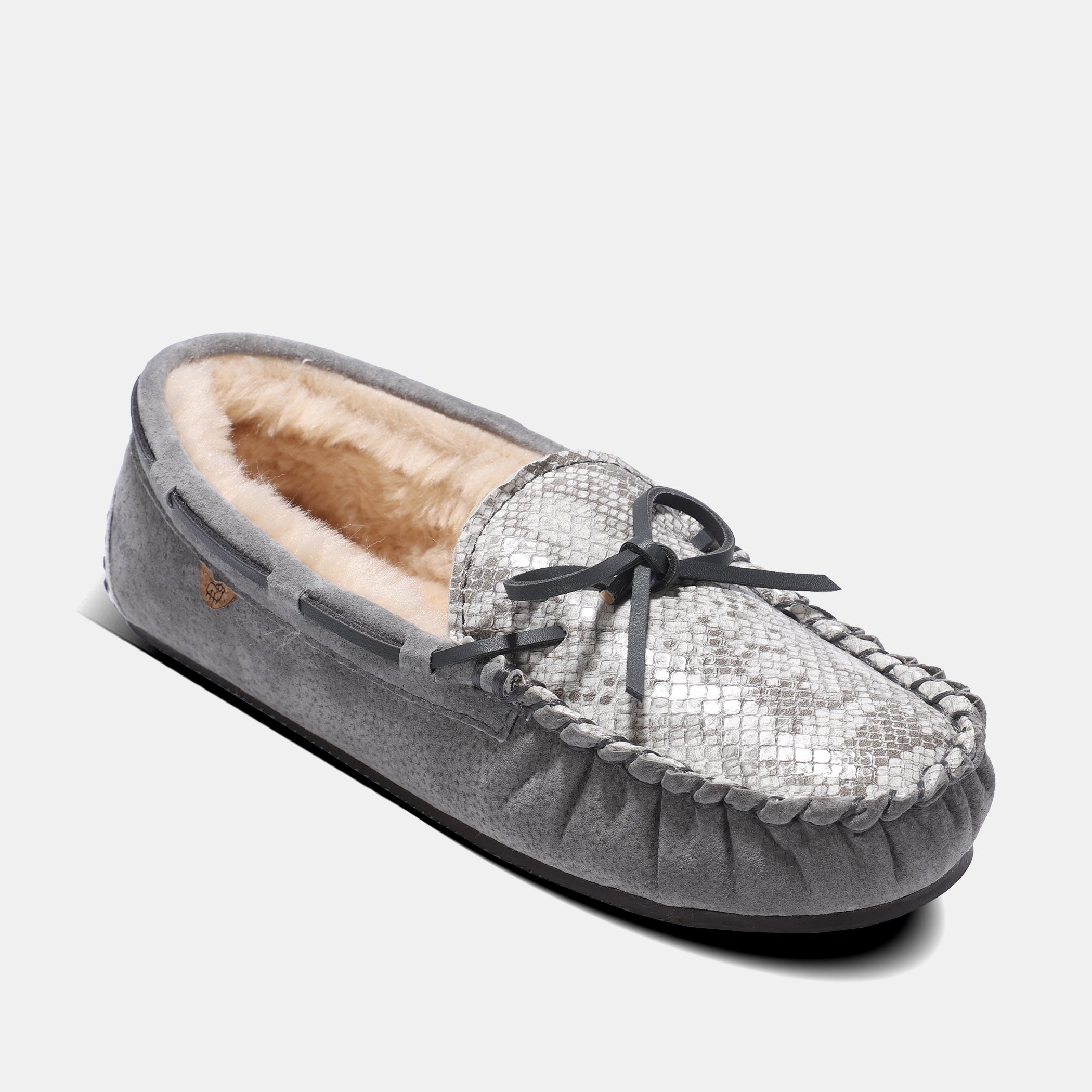 Womens hot sale sequin moccasins