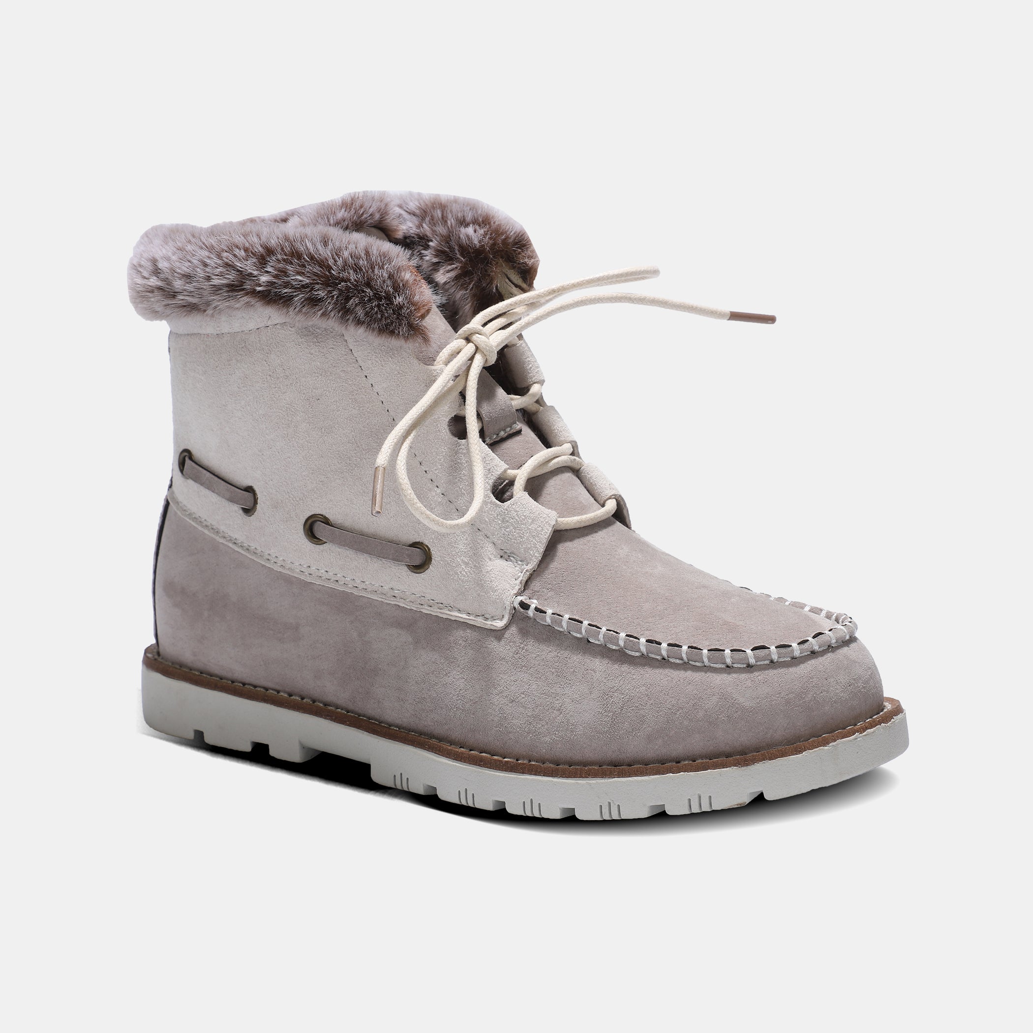 Womens on sale grey boots