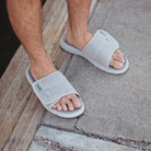 Gill lamo-lite slide sandal in grey