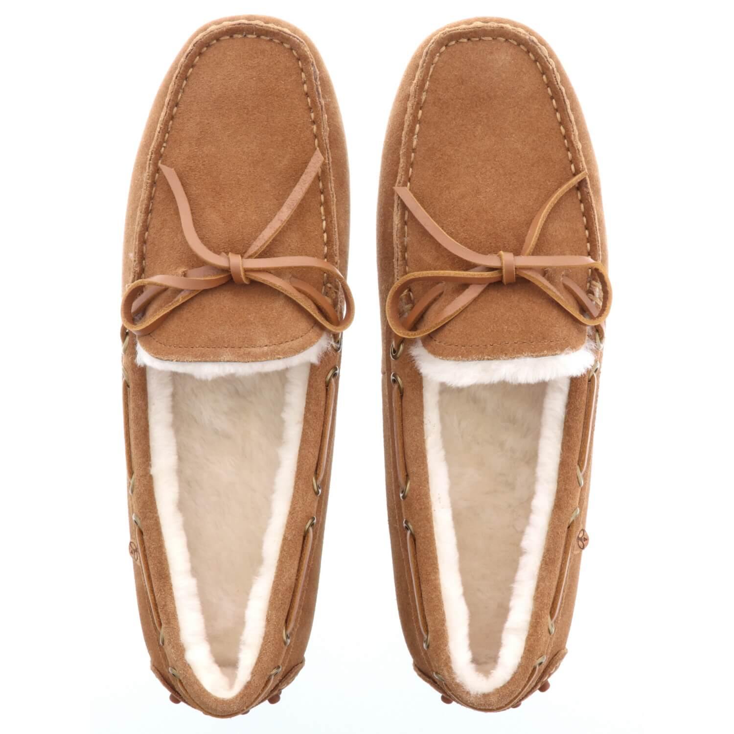 Lamo women's fleece online moccasins